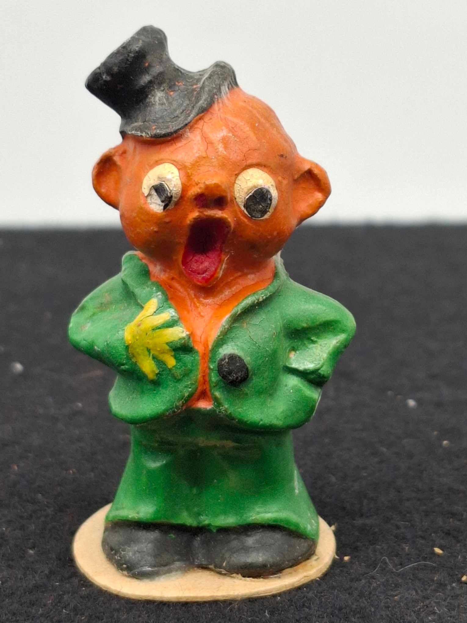 German Paper Mache Halloween Pumpkin Man (1 of 3)