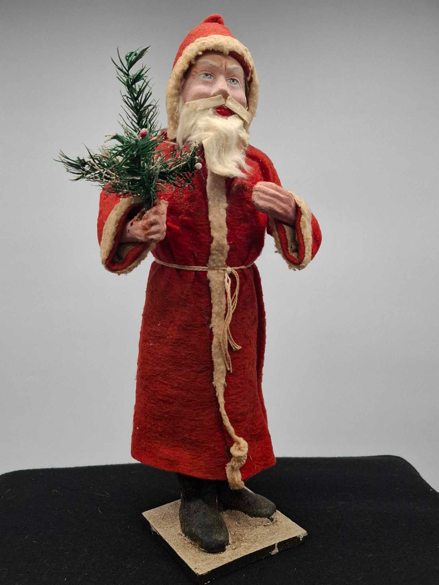 Large German Father Christmas Candy Container ~ Long Coat (1 of 11)