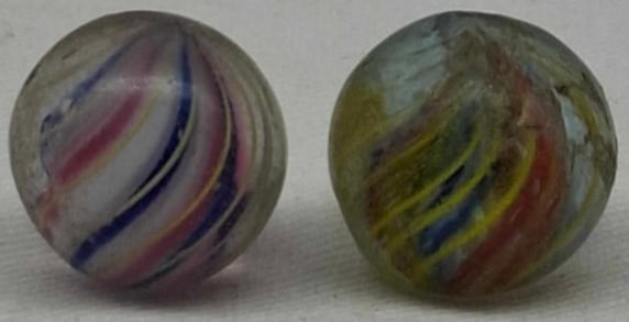 Antique German Handmade Marble ~ circa 1900 (1 of 4)