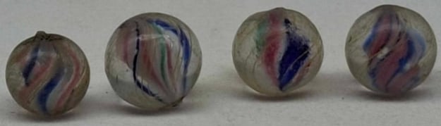 Antique German Handmade Marble ~ circa 1900 (1 of 4)