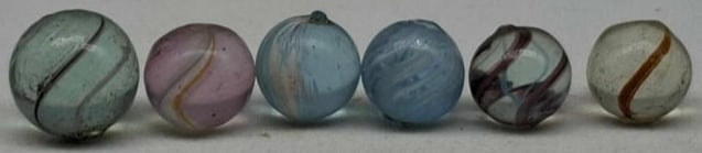 Antique German Handmade Marble ~ circa 1900 (1 of 4)