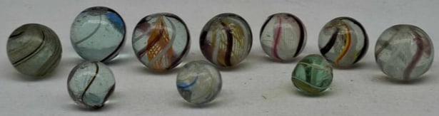 Antique German Handmade Marble ~ circa 1900 (1 of 7)