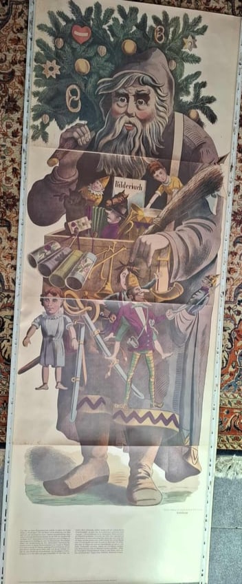 Vintage Poster ~ 4 sheet: This is a great vintage poster, it dates to 1978, it is a reprint of a rare early 1860s poster, very good condition, it will be shipped rolled, about 68 inches tall