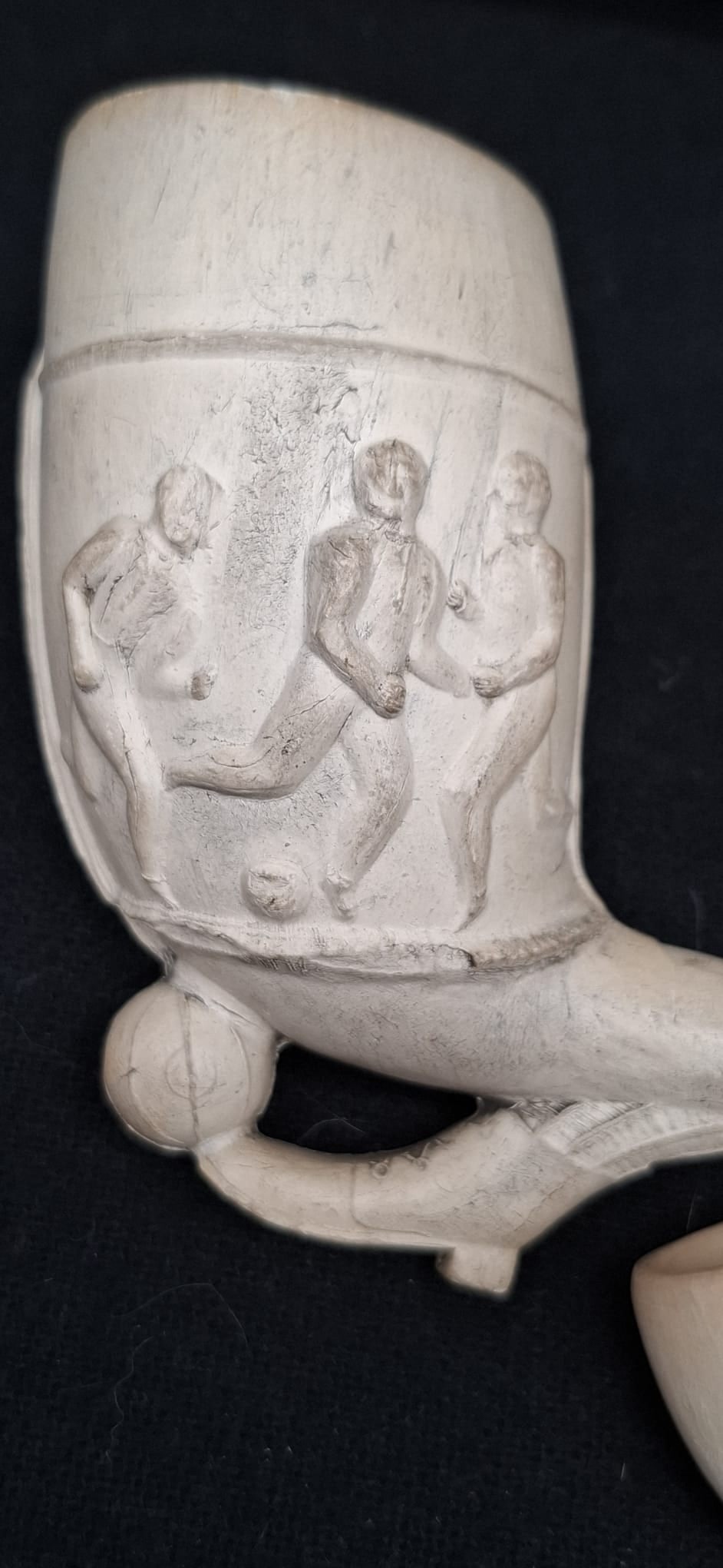 Collection of Victorian English Figural Clay Pipes with Sports theme - 2