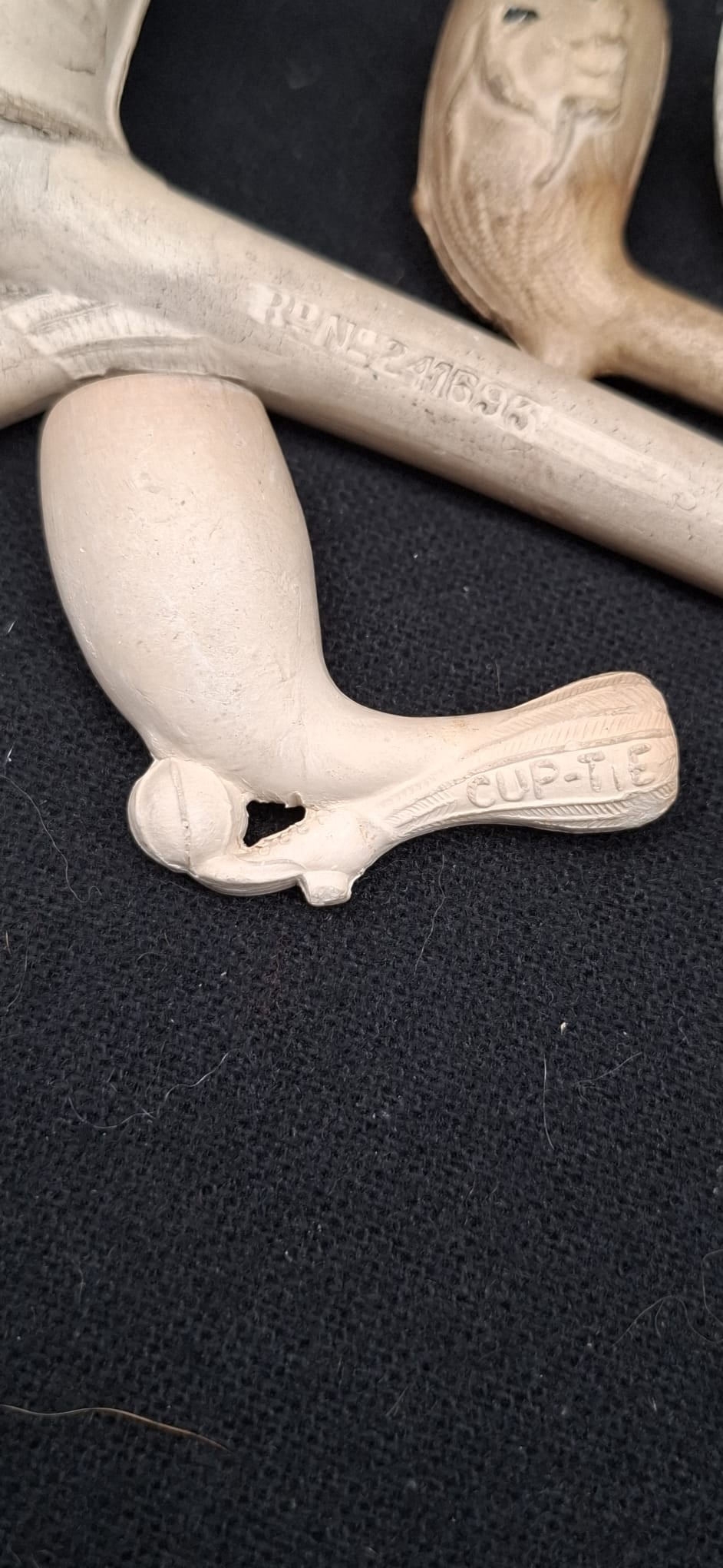 Collection of Victorian English Figural Clay Pipes with Sports theme - 3