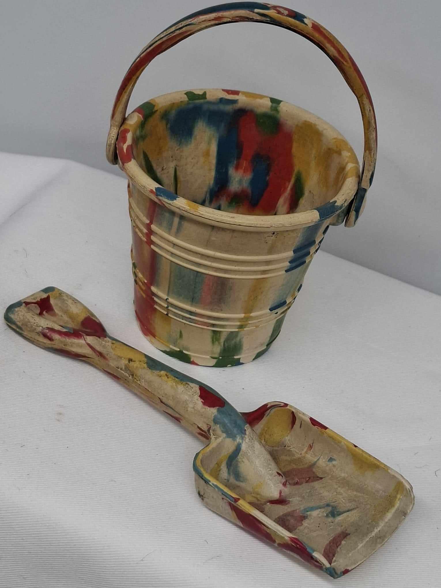 Early 20th Century Rubber Sand Pail – From Extensive European Collection (1 of 2)