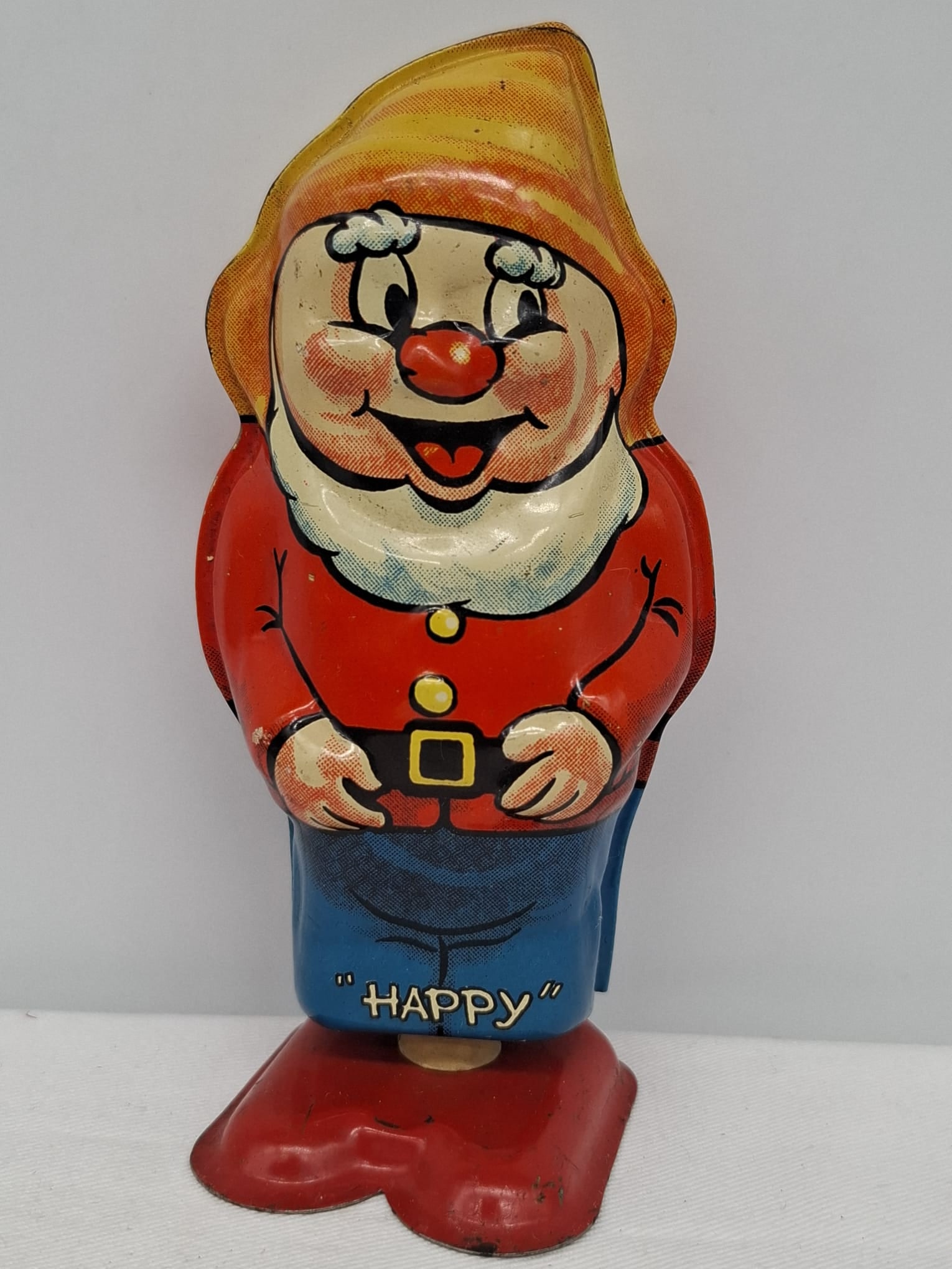 Vintage Happy the Dwarf Tin Wind-Up Toy (1 of 4)