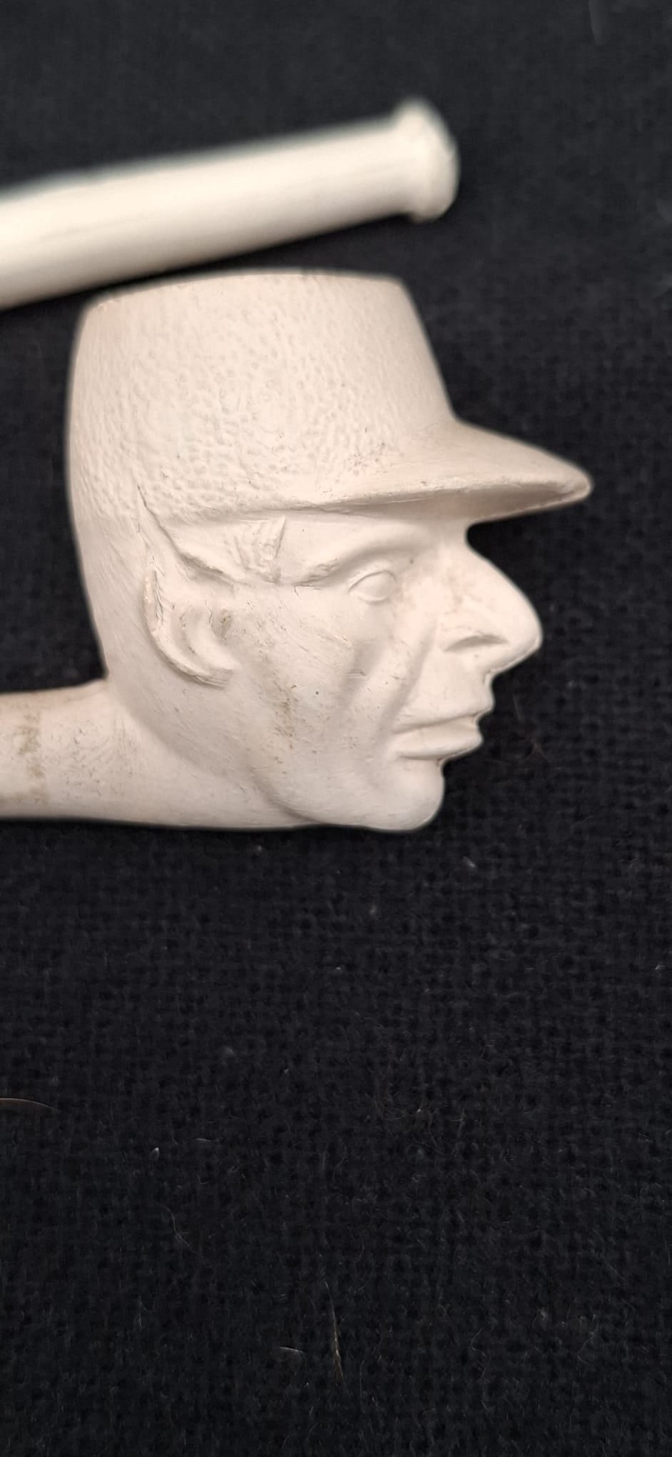 Collection of Victorian English Figural Clay Pipes with Comical Human Heads - 3