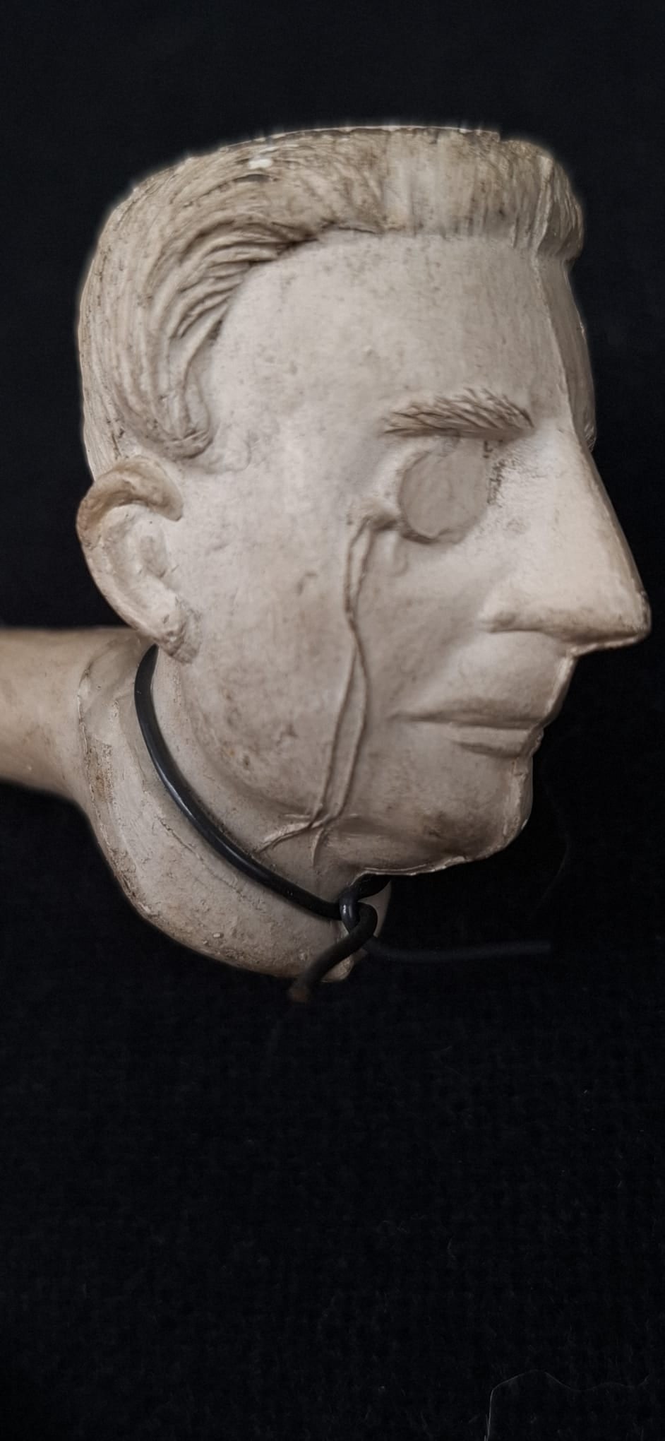 Collection of Victorian English Figural Clay Pipes with Comical Human Heads - 5