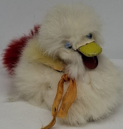 Japanese Tin Wind-Up Duck Toy, Interwar Period, Working Example (1 of 3)