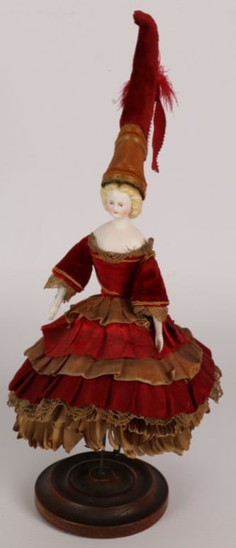 Rare 19th Century French Parian Fortune Teller Doll (1 of 5)