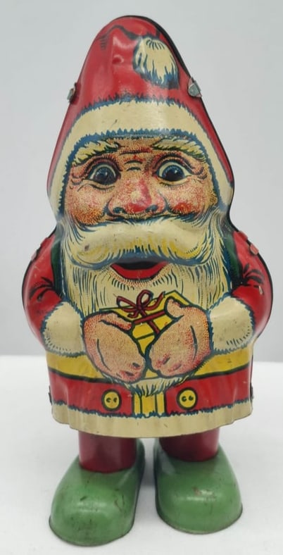 Chein Tin Wind-Up Santa (1 of 3)
