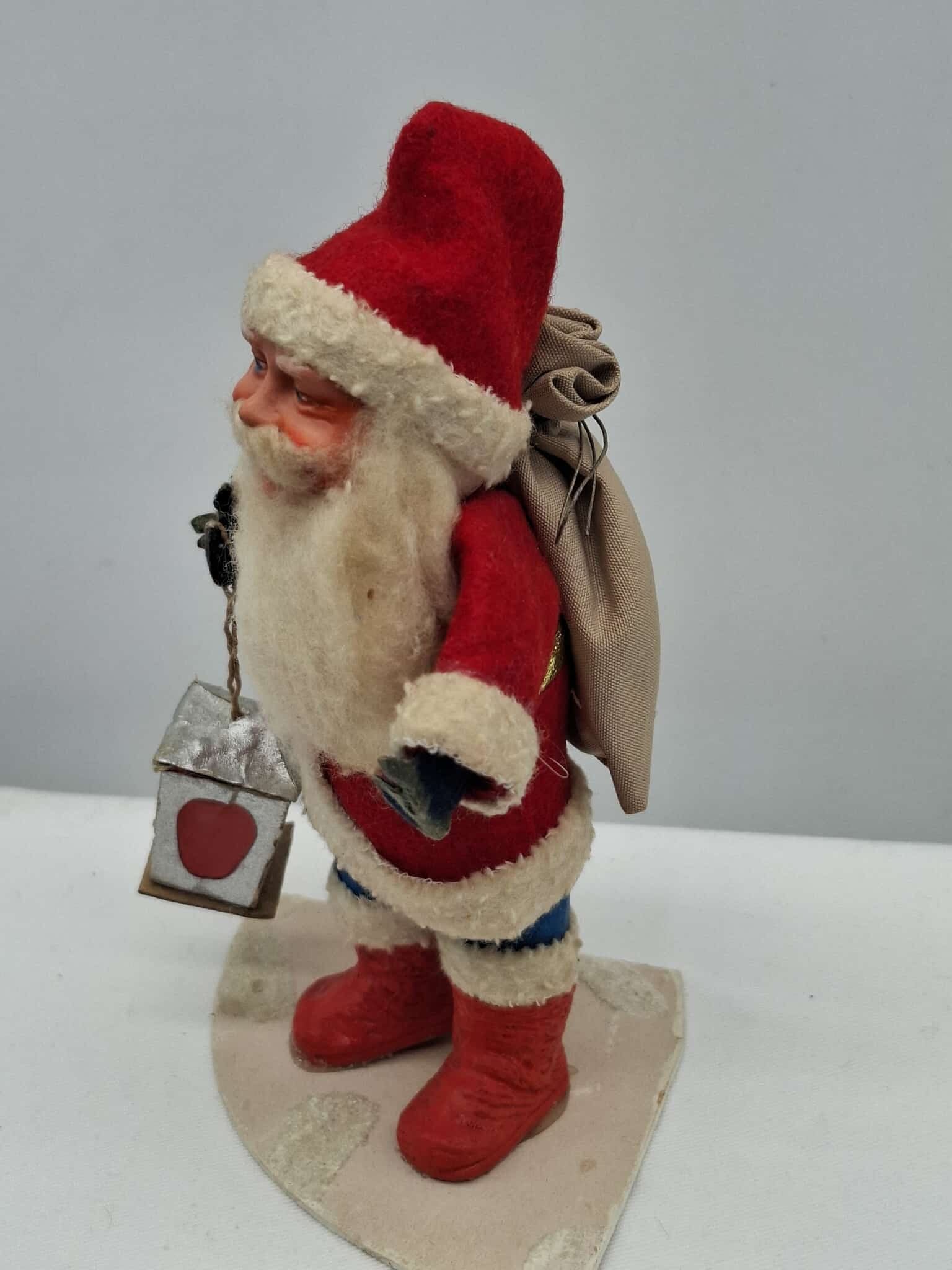 Old Santa Felt & Paper Mache (1 of 4)
