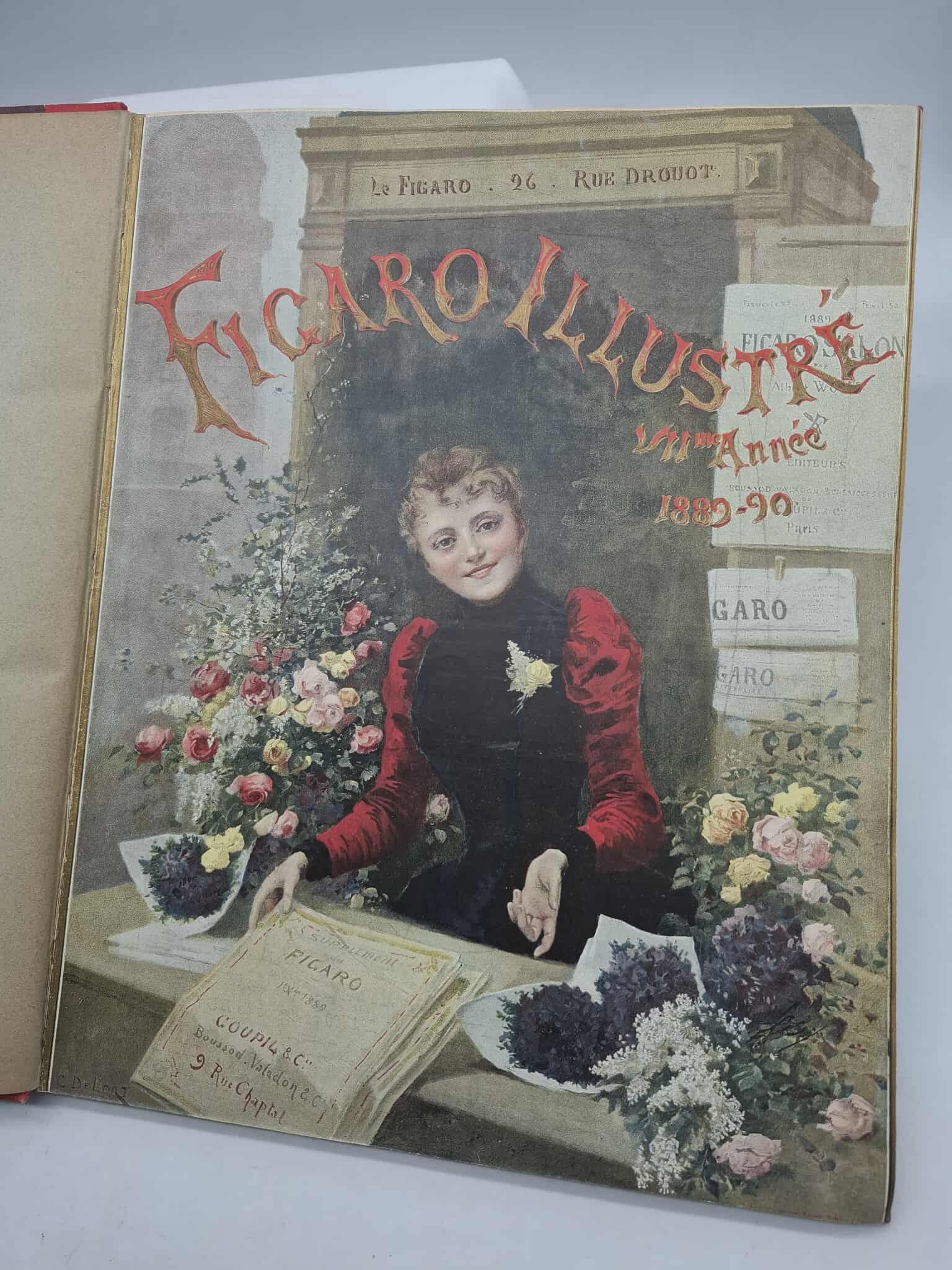 Christmas Magazines ~ French 1880s/1890s (1 of 9)