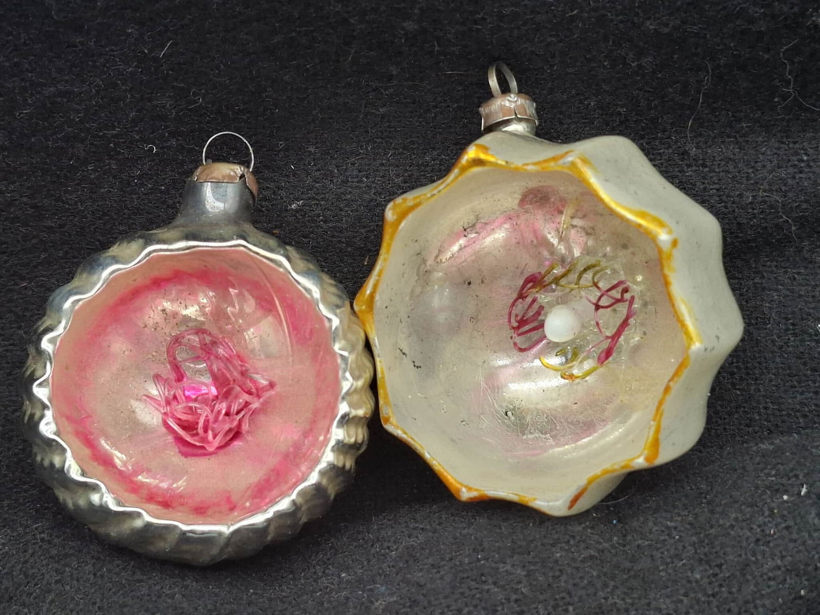 Vintage German Glass Christmas Tree Ornaments (1 of 2)