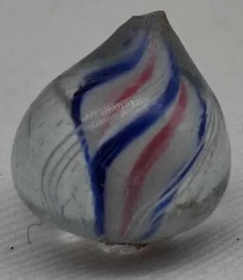 Antique German Handmade Marble ~ circa 1900: A very nice lot of Old Handmade Germany Marbles, about 1.1 cm