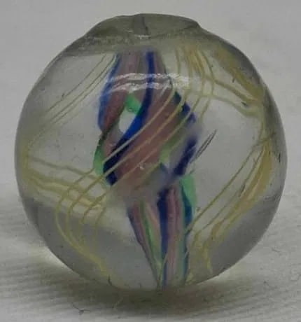 Antique German Handmade Marble ~ circa 1900: A very nice lot of Old Handmade Germany Marbles, about 1.4 cm