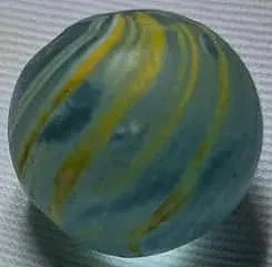 Antique German Handmade Marble ~ circa 1900: A very nice lot of Old Handmade Germany Marbles, about 1.6 cm