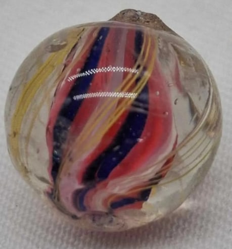 Antique German Handmade Marble ~ circa 1900 (1 of 4)