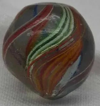Antique German Handmade Marble ~ circa 1900: A very nice lot of Old Handmade Germany Marbles, about 1.4 cm