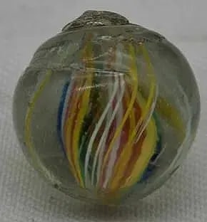 Antique German Handmade Marble ~ circa 1900: A very nice lot of Old Handmade Germany Marbles, about 1.4 cm