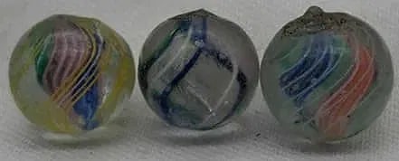 Antique German Handmade Marble ~ circa 1900 (1 of 4)