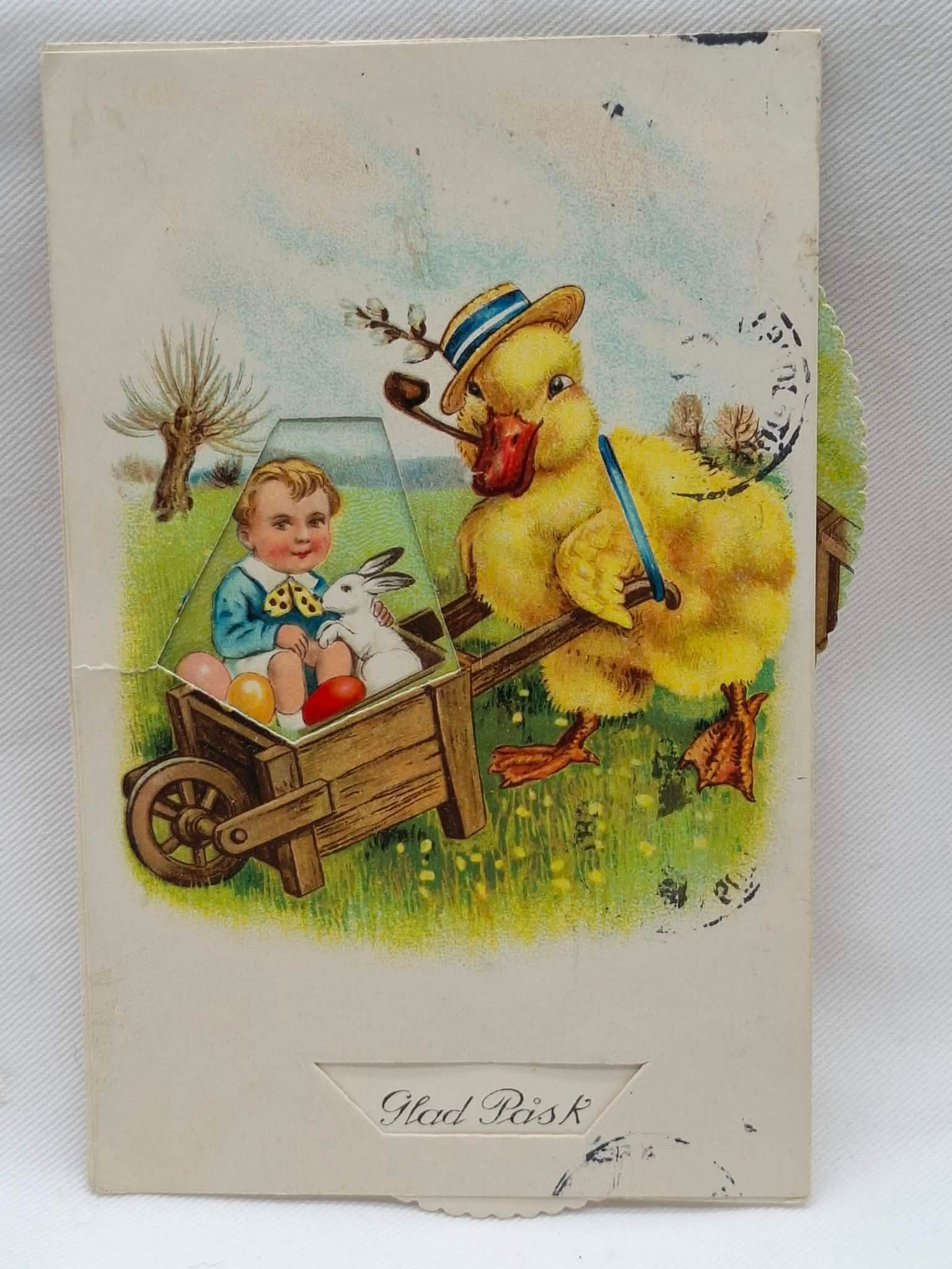 Mechanical Easter Postcard - 3