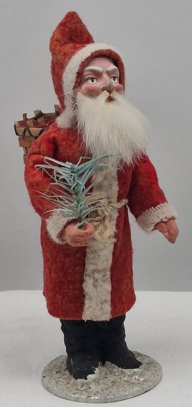 German Santa Claus Candy Container (1 of 4)