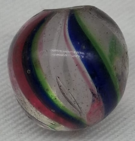 Antique German Handmade Marble ~ circa 1900 (1 of 4)