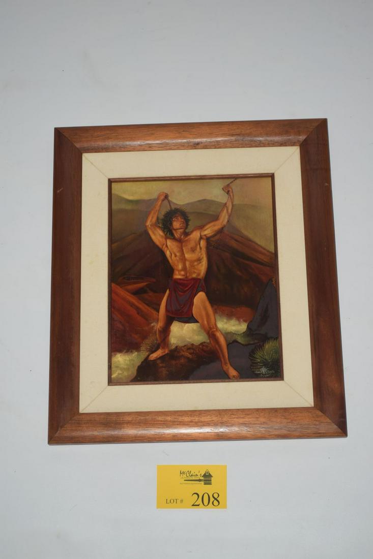KOA FRAMED MARCELLO & ALESSIO BUGAGIA OIL PAINTING ON (1 of 6)
