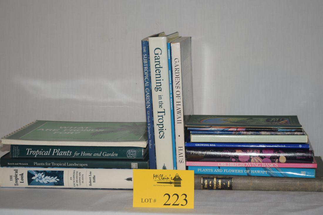 TROPICAL & HAWAIIAN GARDENING BOOKS (1 of 4)