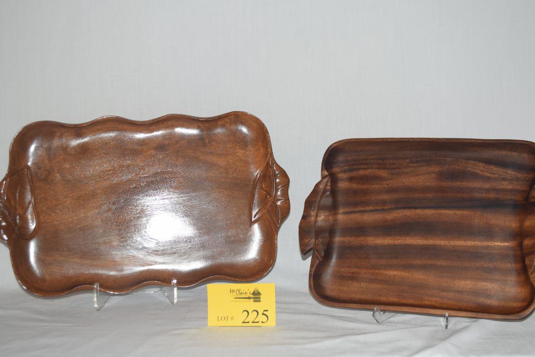 MONKEYPOD TRAYS, ATTRIBUTED TO DONALD KAMEDA (1 of 3)