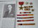 Ribbons, Medal, Stars to US Army General Clyde Eddleman