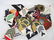 US Army Navy Marine Air Force Military Rank Stripes Lot - 2