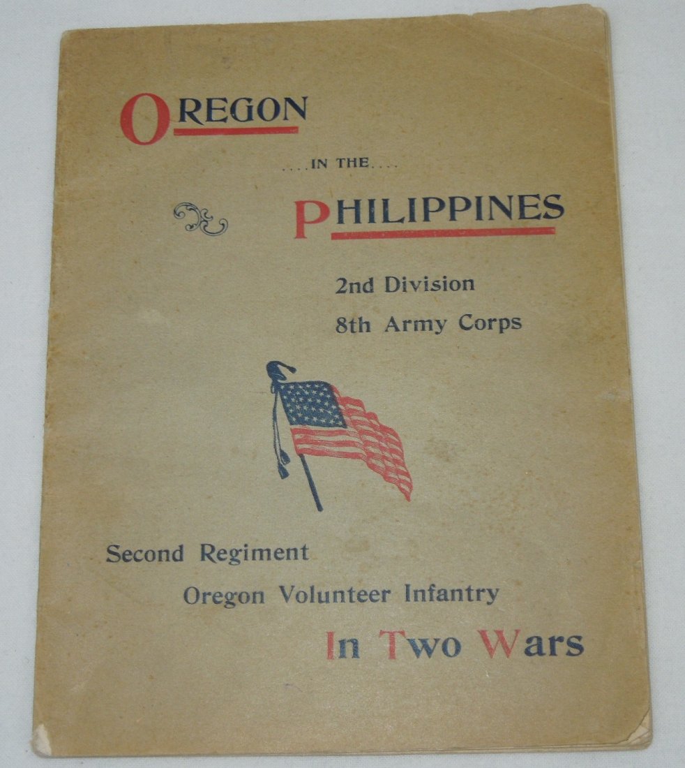 1899 Army Oregon in Philippines 2nd Division 8th Corps (1 of 6)