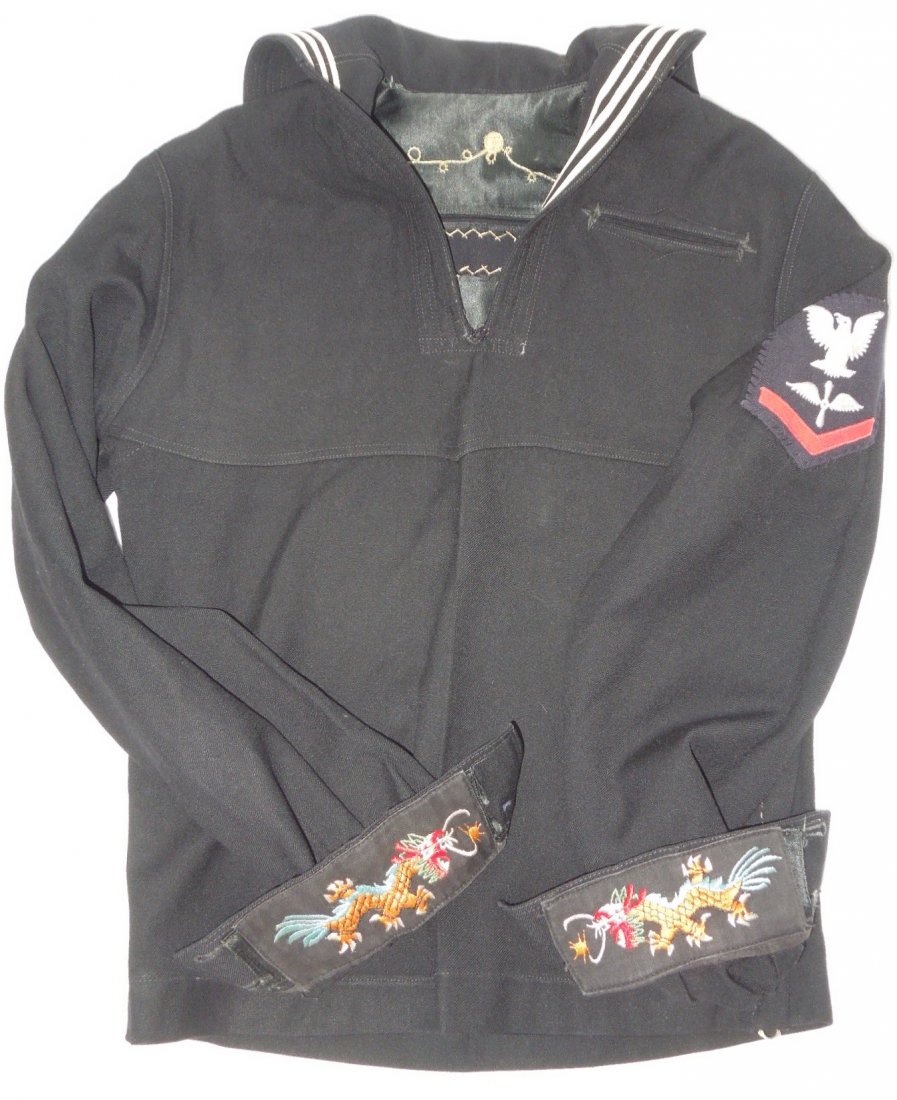 Vietnam US Navy Aviation Jumper Uniform Liberty Cuffs (1 of 6)