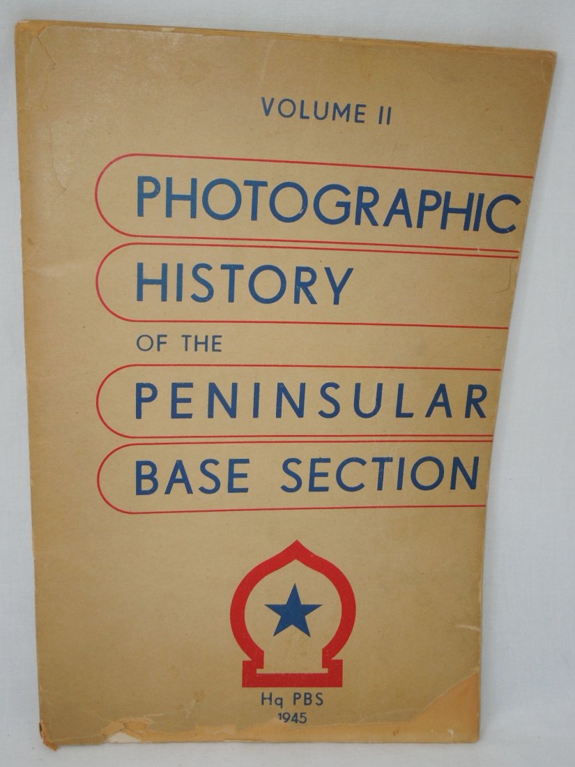 WWII US Army Peninsular Base Section 1945 Unit History (1 of 11)