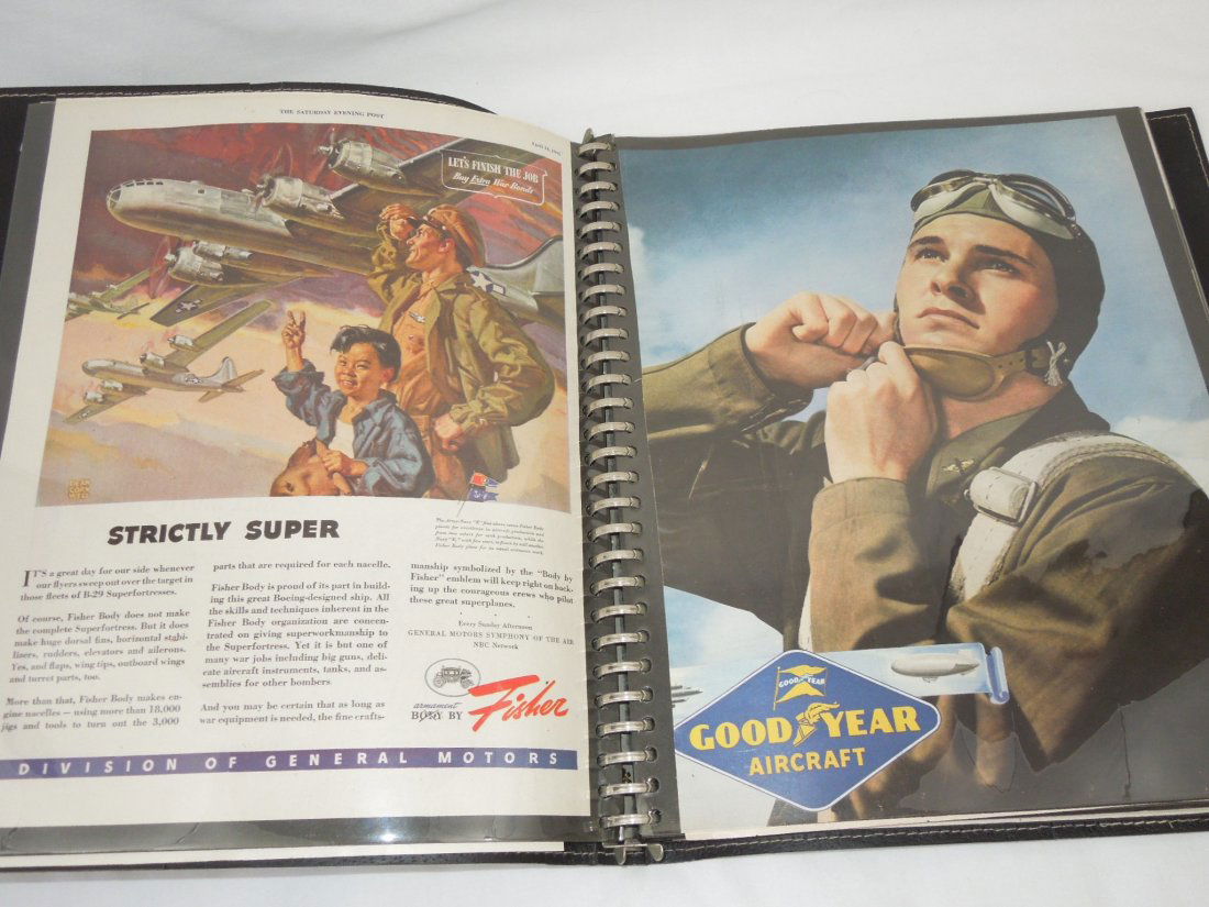 Lot of 14 WWII Company Advertising Pages (1 of 8)