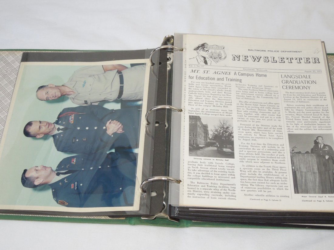 US Army General Ramsey Military Police Photo Album (1 of 12)