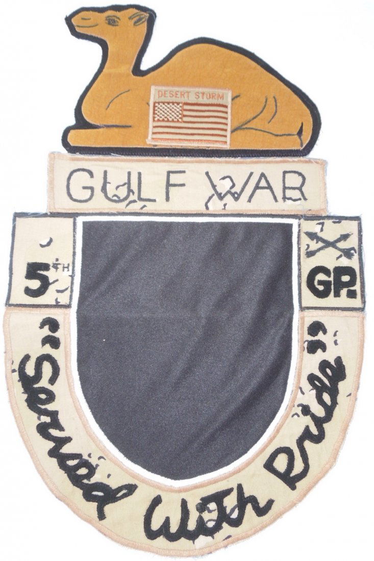 Desert Storm 5th Special Forces Group Custom Patch (1 of 4)