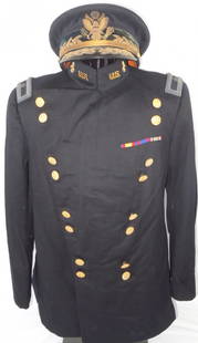 1912 US Army General Insular Affairs Uniform Cap Named: Original M1902 uniform jacket, dress cap, carrying box from Brigadier General Frank McIntyre, who served as the Chief of Insular Affairs from 1912-1929. Extremely rare. The cap is made by the M.C.