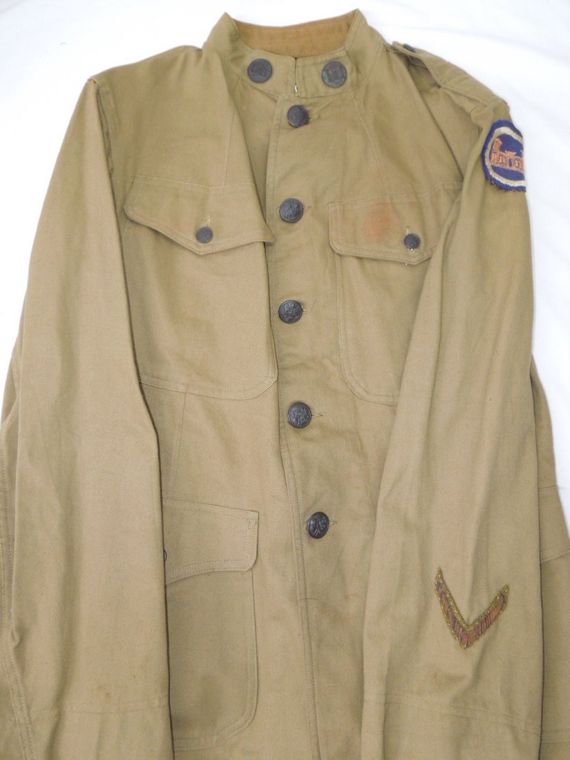 WWI US Army Engineer Uniform Jacket with Patch (1 of 5)