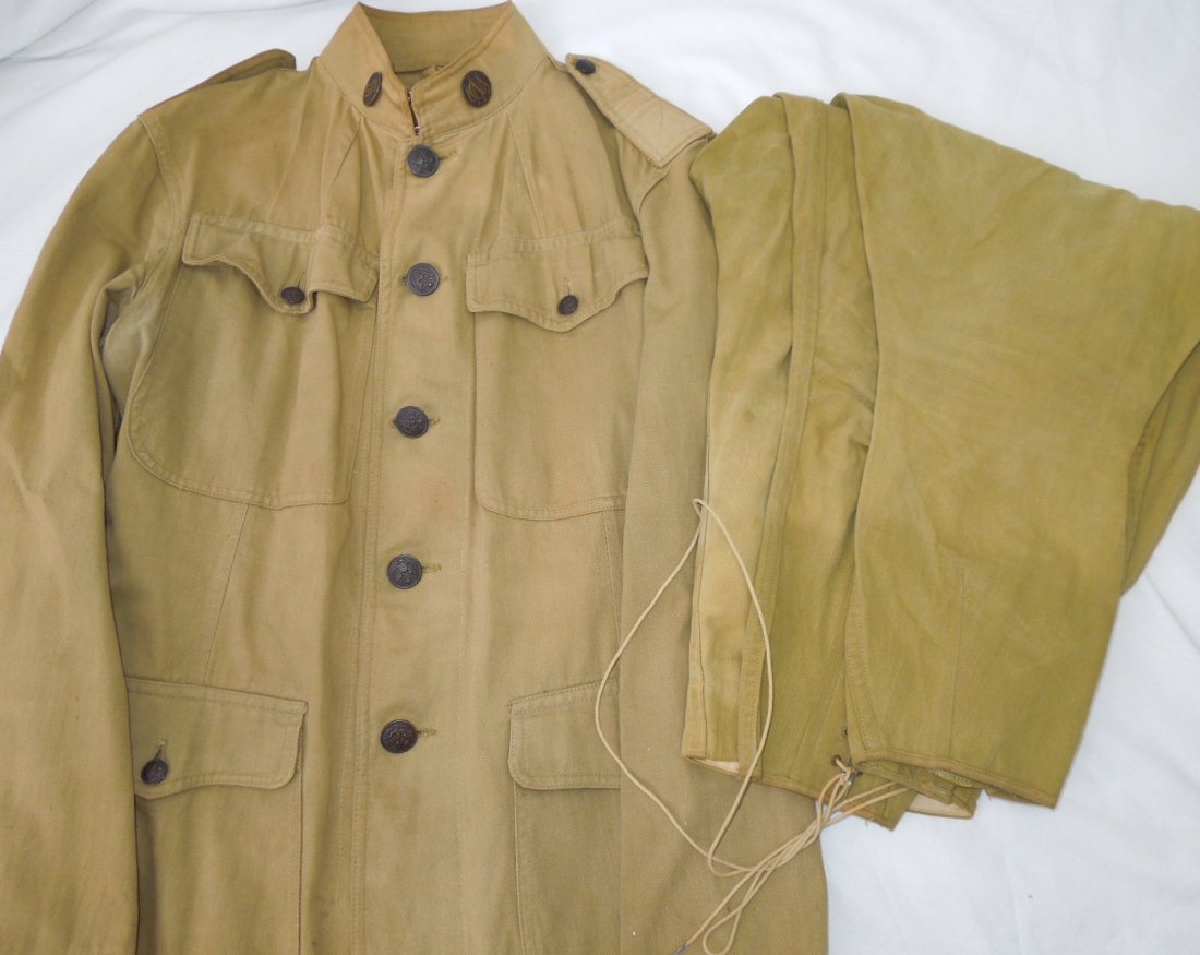 WWI US Army National Guard Uniform Jacket & Pants (1 of 7)