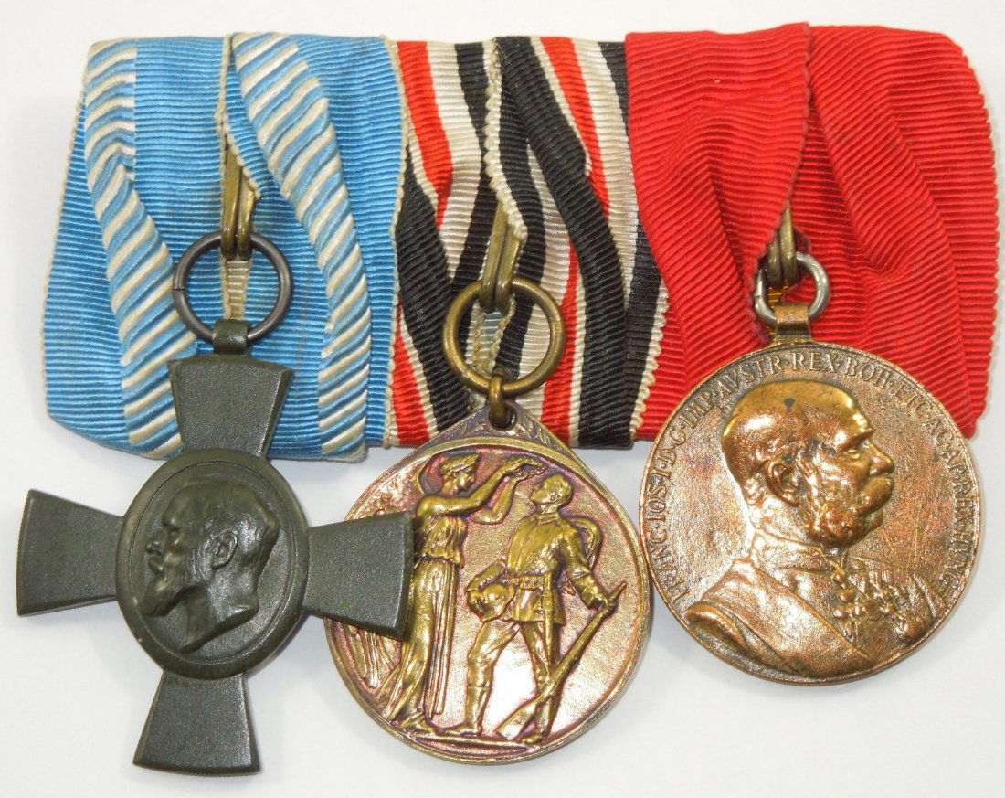 WWI Bavarian Medal Bar King Ludwig Legion of Honor (1 of 2)