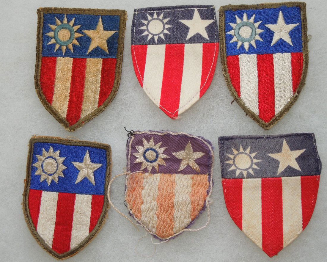 WWII China Burma India US Army CBI Patch Lot (1 of 3)