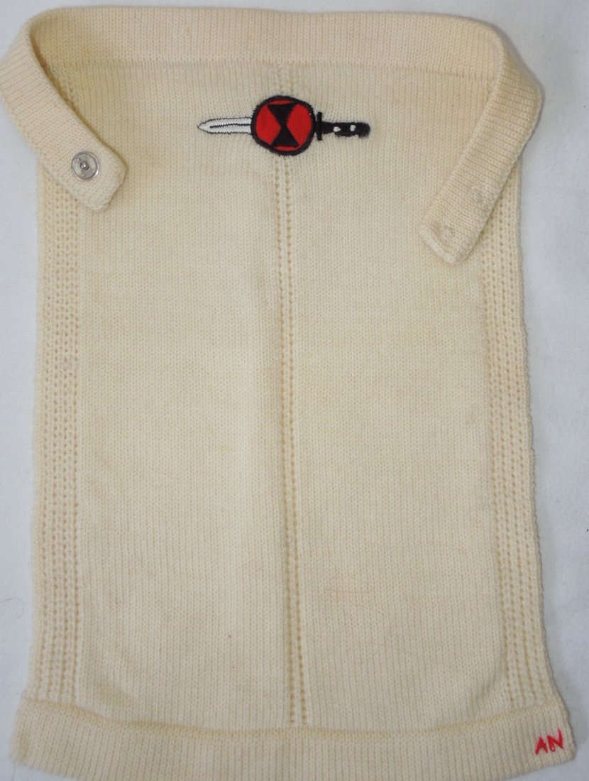 Korean War 7th Infantry Div. Order of Bayonet Ascot (1 of 3)