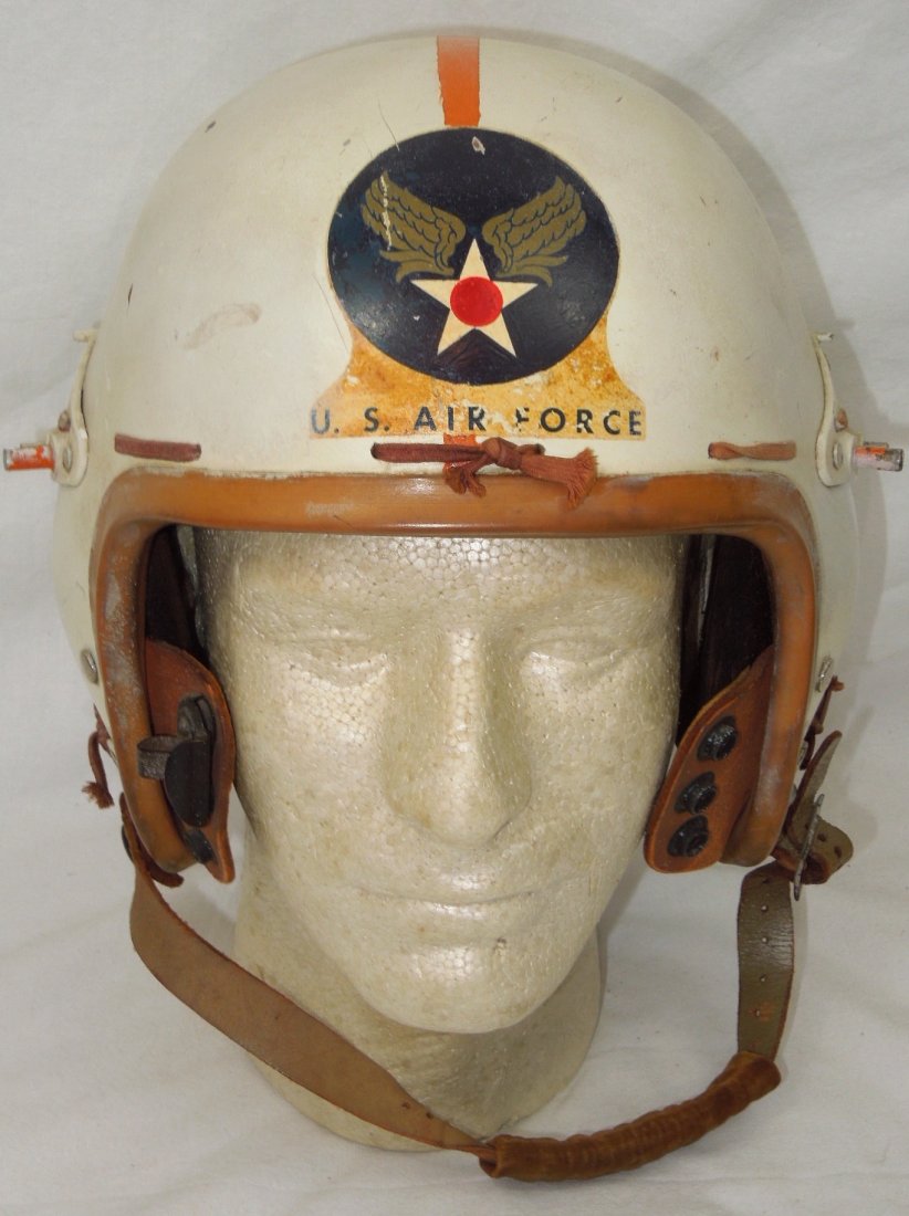 USAF Air Force P Series Pilot Flight Helmet with Decal (1 of 5)