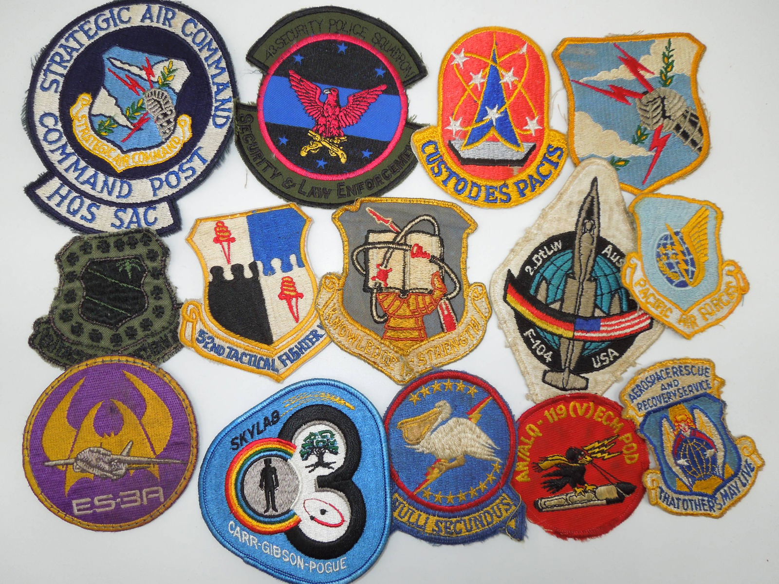 Vietnam War Era Patches Theater Made Lot of 14 (1 of 6)