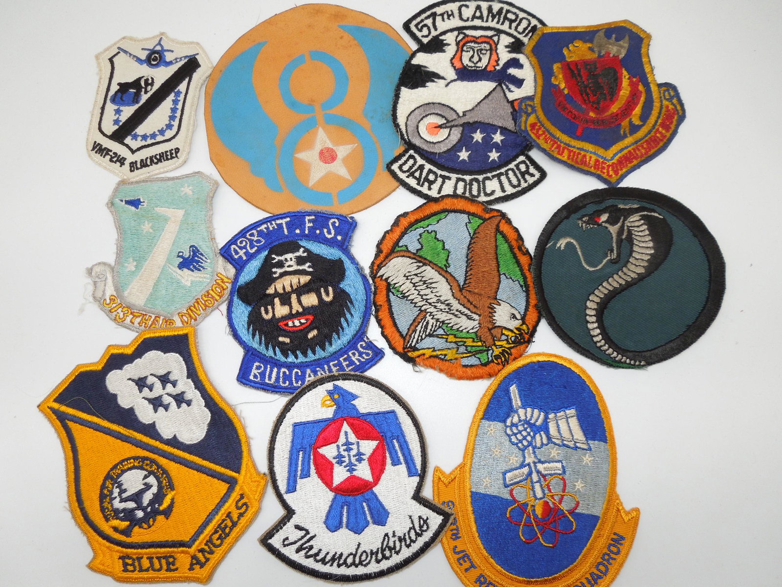 Vietnam War USAF Air Force Patches Thunderbirds Lot of 11 (1 of 6)
