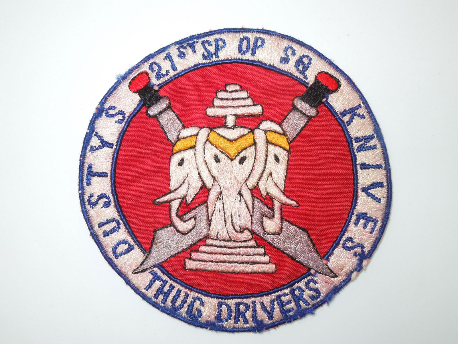 USAF Air Force 21st Special Operations Squadron Thug Drivers Patch (1 of 2)